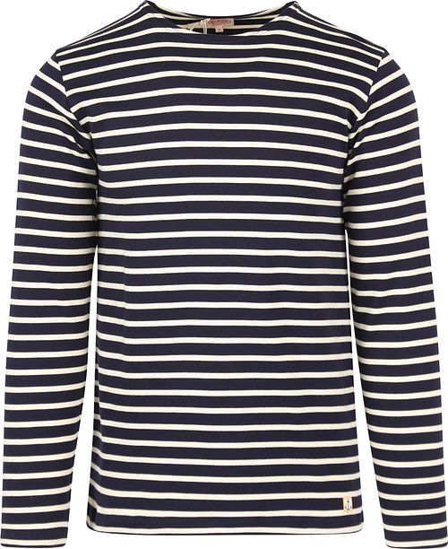 Sweter Armor-Lux w paski w kolorze ciemnogranatowym Product