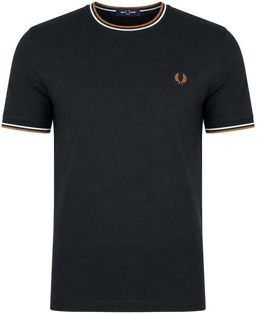 T-shirt Fred Perry Twin Tipped w kolorze zielonym 78C Product