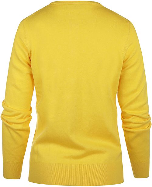 Steppin' Out Women's Cashmere-Blend Cardigan Yellow Product / Achterkant