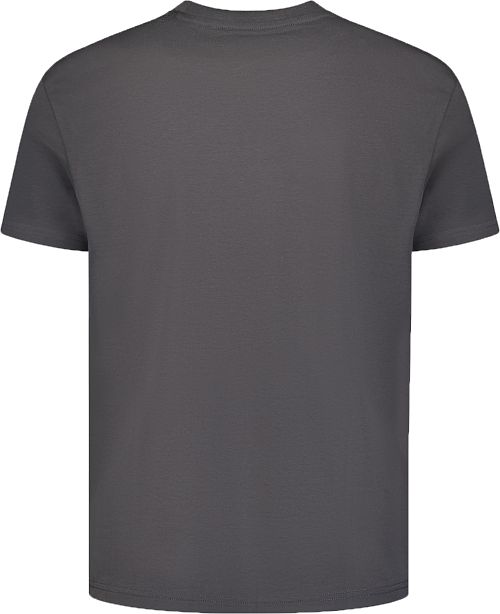 No-Excess T-skjorte Solid Basic Dark Steel Product / Achterkant