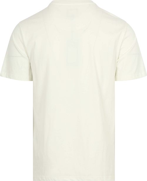 T-shirt State of Art imprimé Blanc Product / Achterkant