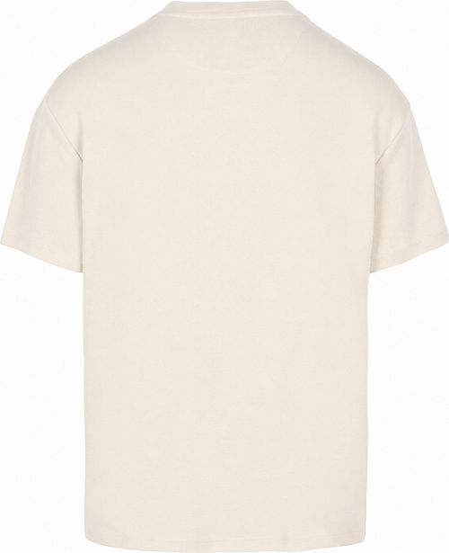 Camiseta Suitable Rink de punto pesado en crudo Product / Achterkant