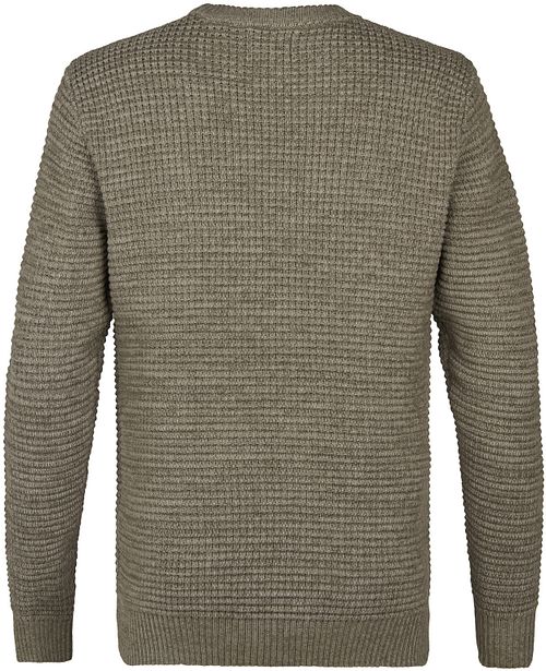 Maglione Petrol Toledo Structure Olive Product / Achterkant