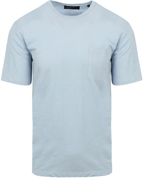 Marc O'Polo T-shirt Slubs Lyseblå Product