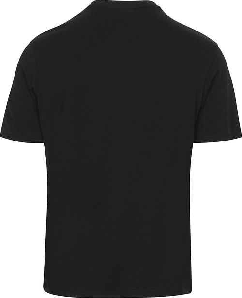 Napapijri Badge T-shirt Svart Product / Achterkant