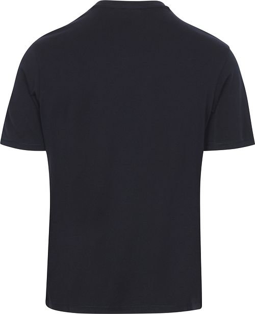 Napapijri Badge T-shirt Marinblå Product / Achterkant