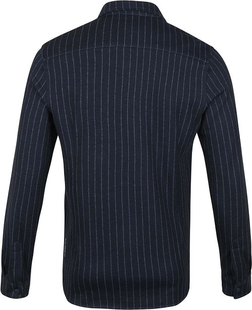 Blue Industry Zip Vest 2466 Donkerblauw Product / Achterkant