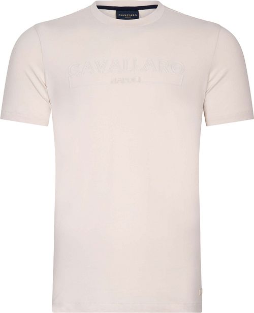 Cavallaro Beciano T-Shirt Logo Kräm Product