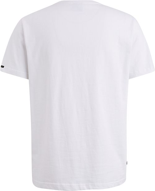PME Legend Jersey T-Shirt Logo Biały Product / Achterkant