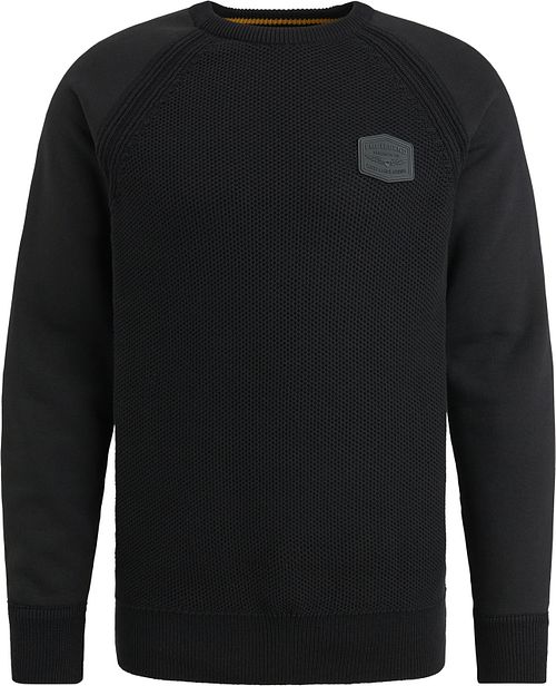 PME Legend Sweter dzianinowy Knit Sweat czarny Product