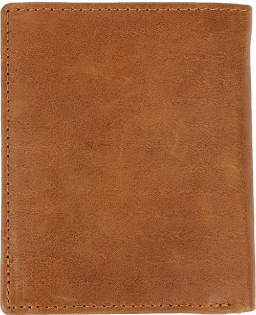 Suitable Brieftasche Nikkei Hellbraun Leder - Skim Proof Product / Achterkant