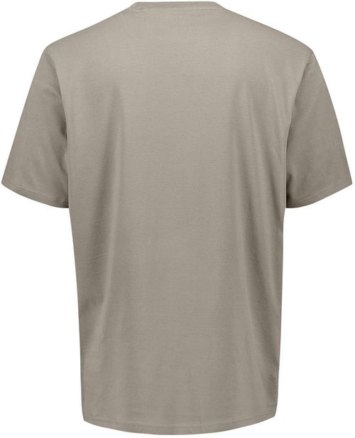 T-shirt No Excess Basic w kolorze clay Product / Achterkant