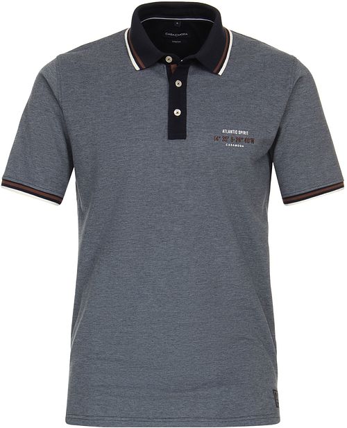 Casa Moda Poloshirt Logo Navy Product