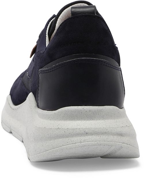 Greyder Lab Sneaker GL-214-30 Donkerblauw Product / Achterkant