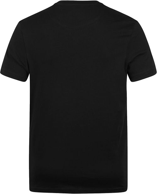 Lyle and Scott T-Shirt czarny Product / Achterkant