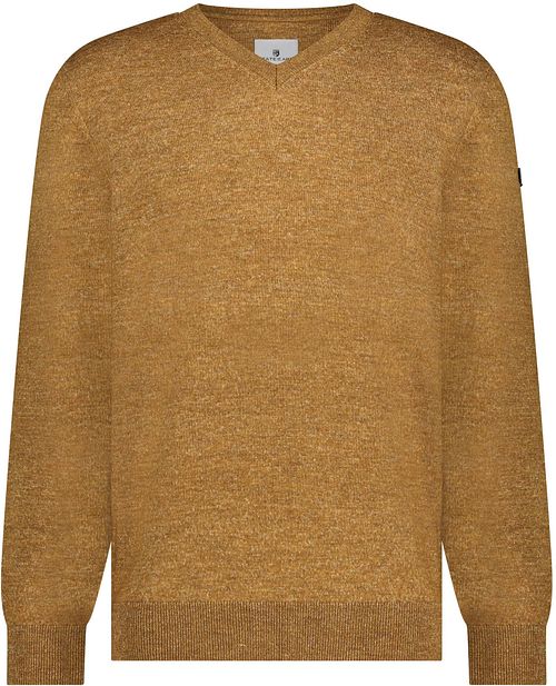 State Of Art Pullover mit V-Ausschnitt Orange Melange Product