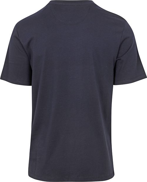 Scotch And Soda T-Shirt Core Marine Product / Achterkant