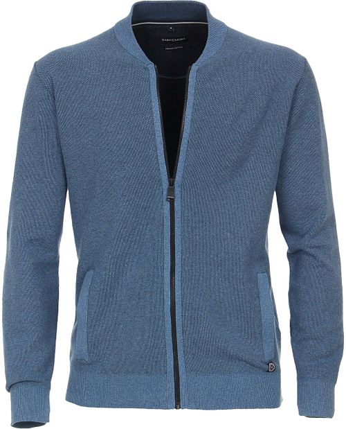 Casa Moda Vest Zip Blauw Product