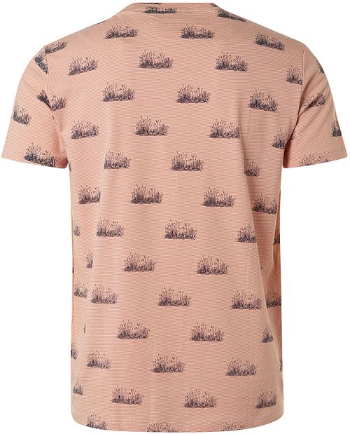 T-Shirt No Excess con estampado rosa Product / Achterkant