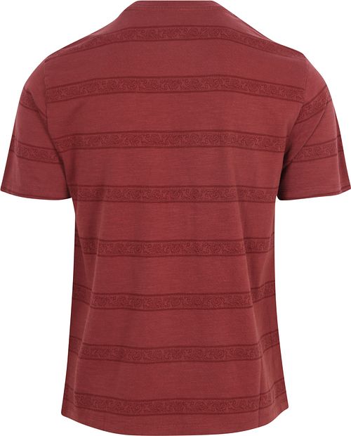 Levi's T-skjorte Classic Stripete Rød Product / Achterkant