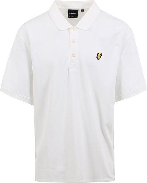 Lyle och Scott Plussize Piké Vit Product