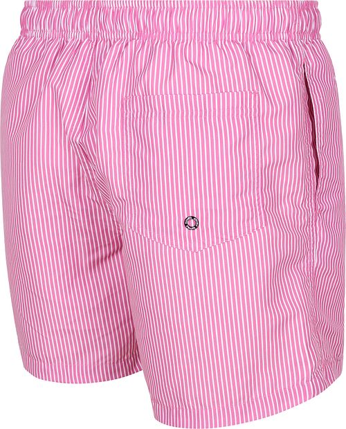Suitable Badeshorts Pin Stripe Fuchsia