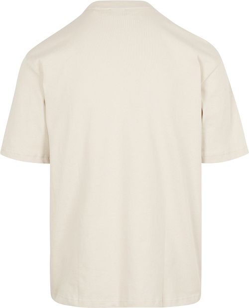 Shiwi T-skjorte Jay Flower Block Beige Product / Achterkant