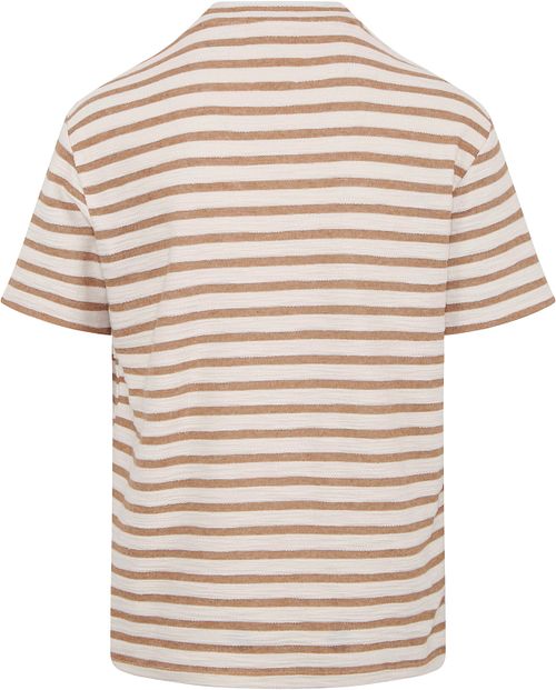 Anerkjendt Kikki T-shirt Rayé Orange Product / Achterkant