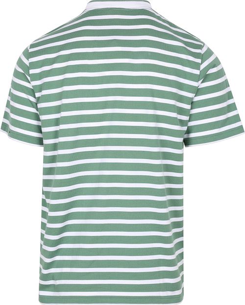 Armor-Lux camiseta Héritage a rayas verde Product / Achterkant