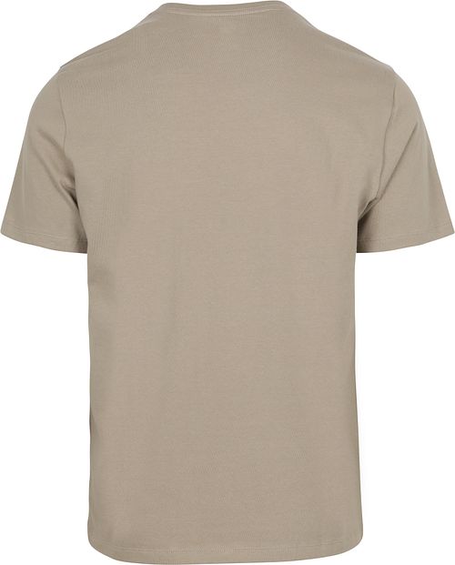 Levi's T-shirt Original Vintage Kaki Product / Achterkant