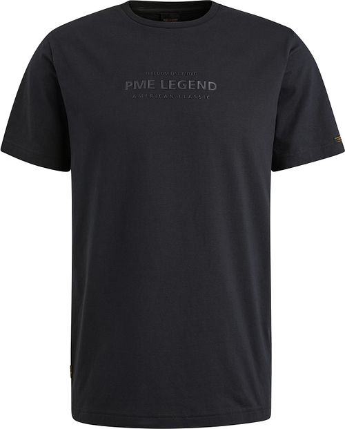 PME Legend T-shirt med logo i marineblå Product