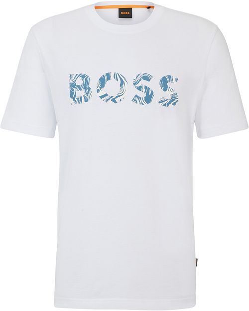 BOSS T-shirt Bossocean Weiß Product
