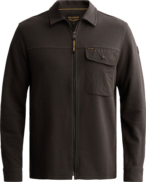 PME Legend Overshirt Jersey Waffle Obsidian Product