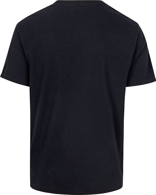 Superdry T-shirt Essentials Relaxed Donkerblauw Product / Achterkant
