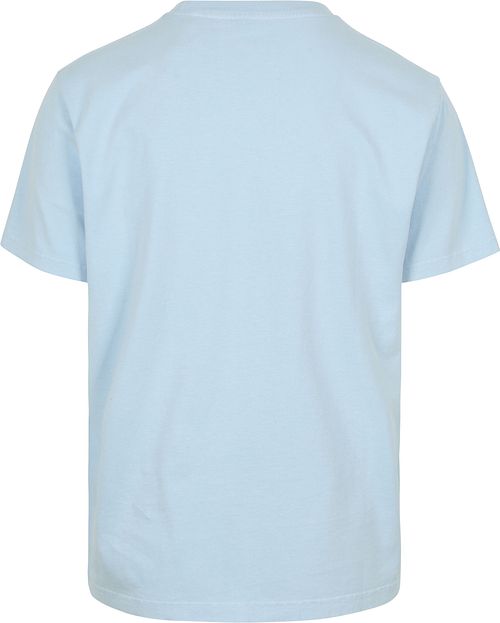 Superdry Tee Essentials Avslappnad Ljusblå Product / Achterkant