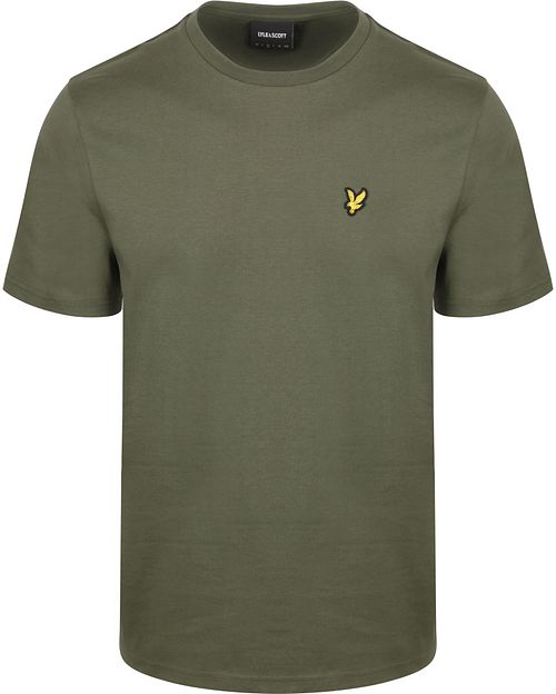 Lyle and Scott T Shirt Olive Green Product