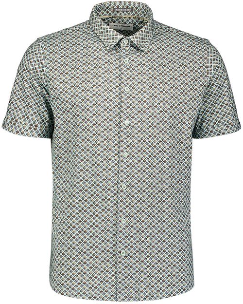 No Excess Kortærmet Trøje Skjorte Print Grøn Product