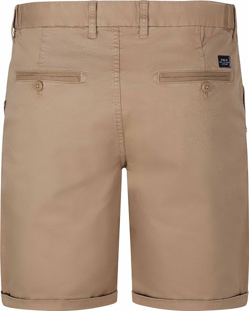 NZA Shorts Twill Stretch Dune Beige Product / Achterkant