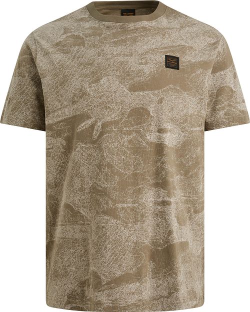 T-shirt PME Legend z nadrukiem all-over w kolorze zielonym Product