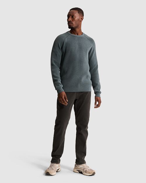 Cast Iron Pullover Chenille Mirage Blue
