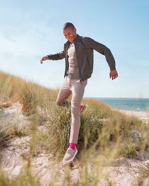 Falke Hold Varm Sneakersokker Mørkeblå 6340 Model / Sfeerbeeld