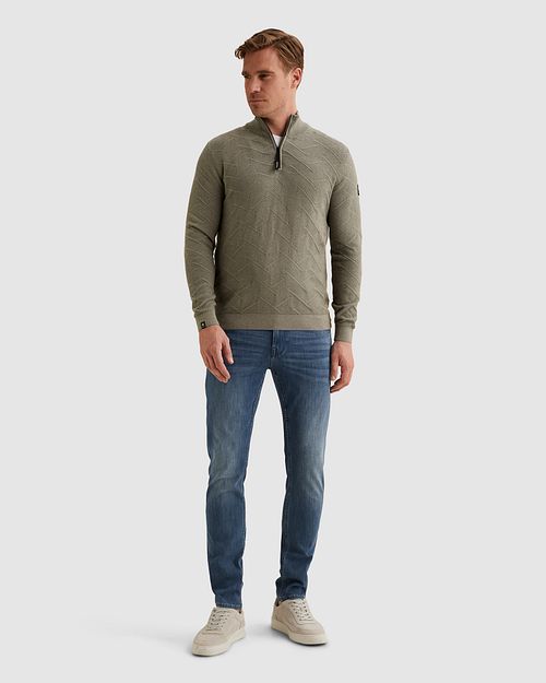 Vanguard Pullover Half Zip Mouline Forest Fog