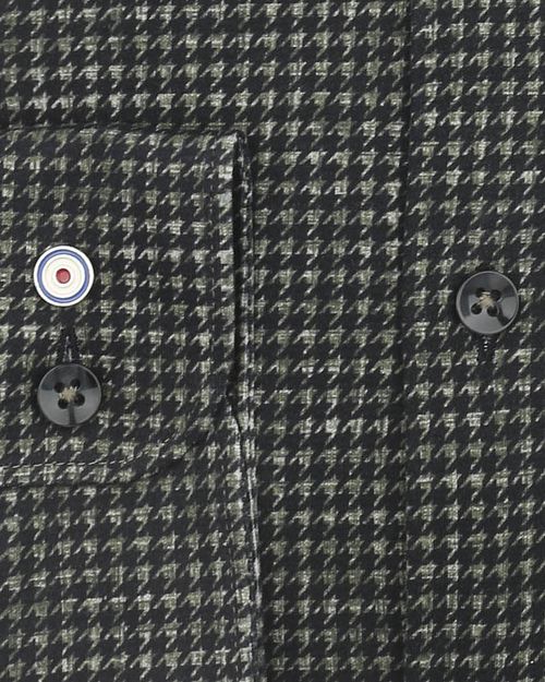 Blue Industry Skjorta Tryck Oliv Product / Detail