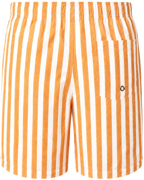 Kąpielówki Suitable Big Stripe w kolorze pomarańczowym Product / Achterkant