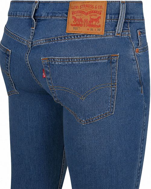 Levi's 511 Denim Jeans Blue Product / Achterkant