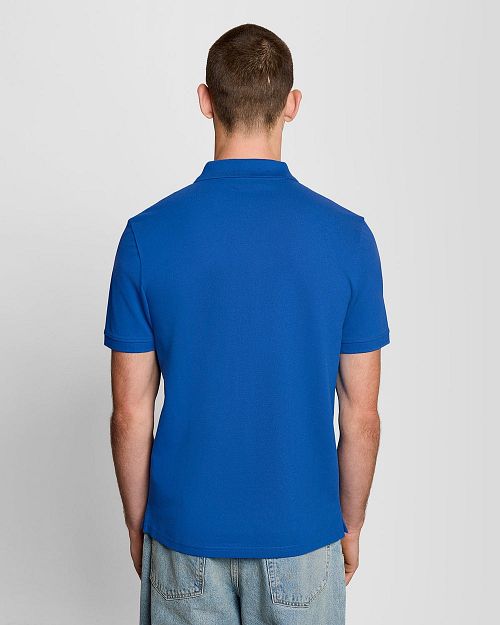 Lyle & Scott Polo Blå Model / Achterkant