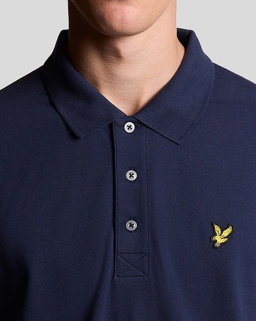 Lyle & Scott Polo Mörkblå Model / Detail