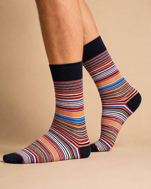 Suitable Chaussettes Lot de 3 paires Orange Model / Voorkant