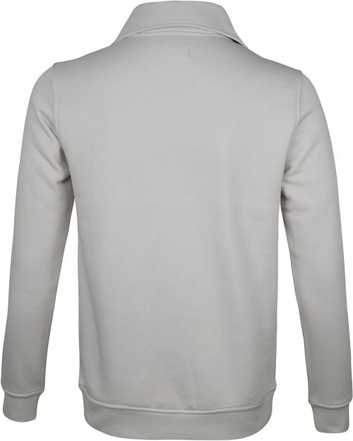 No Excess Pull Demi-Zip Beige Product / Achterkant