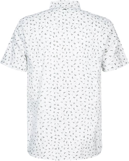 Petrol Chemise Manches Courtes Imprimé Vert Product / Achterkant